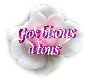 Gif animé gros bisous à tous